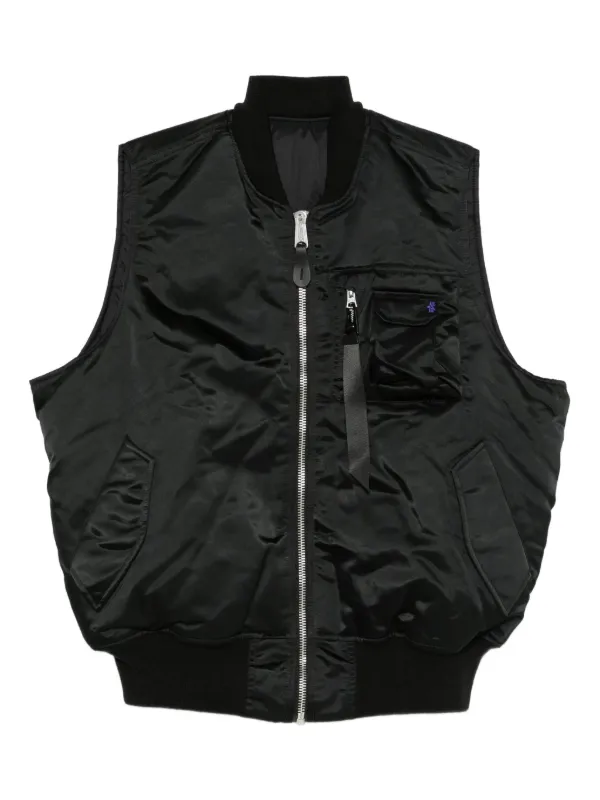 Alpha Industries アルファ MA-1 ベスト L ブラック MA-1 VEST ｜アルファ インダストリーズ