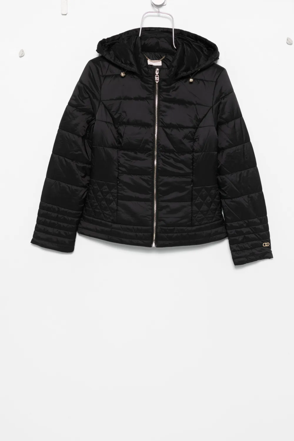 LIU JO hooded puffer jacket | Black | Image 1