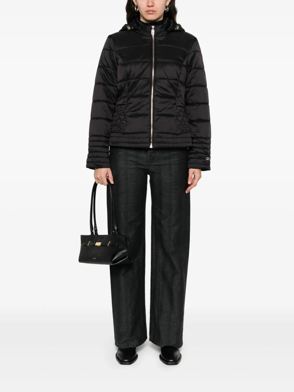 LIU JO hooded puffer jacket | Down Jackets | Image 2