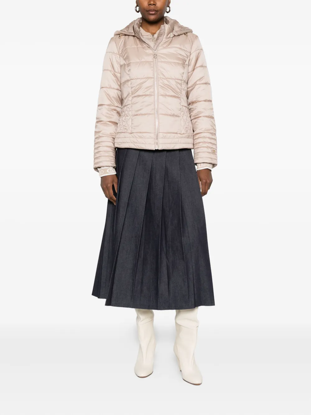 LIU JO hooded puffer jacket | Down Jackets | Image 2