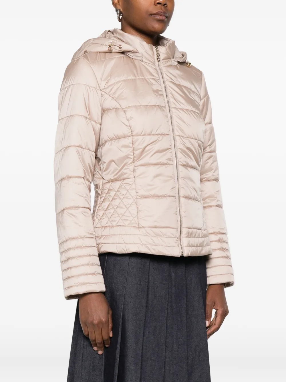 LIU JO Donsjack met capuchon Beige