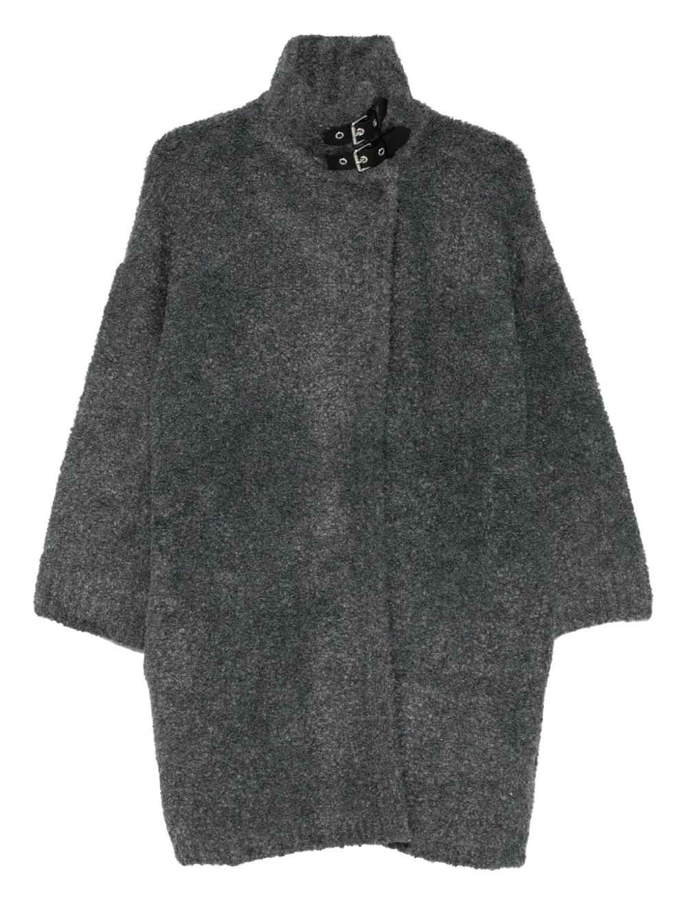 LIU JO buckle-collar coat | Grey | Image 1