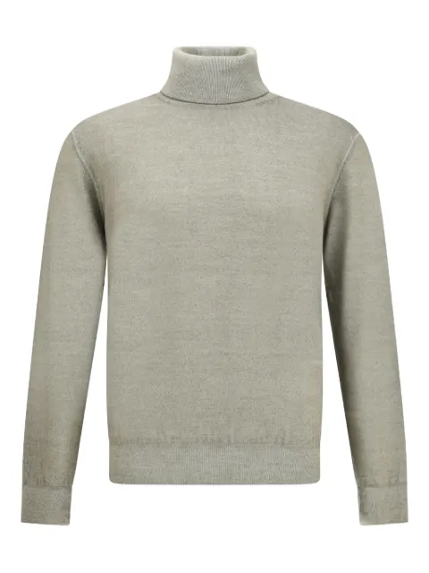 Cruciani ribbed turtleneck sweater