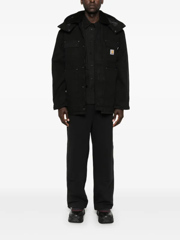 Carhartt WIP フーデッド ジャケット | ブラック | FARFETCH JP