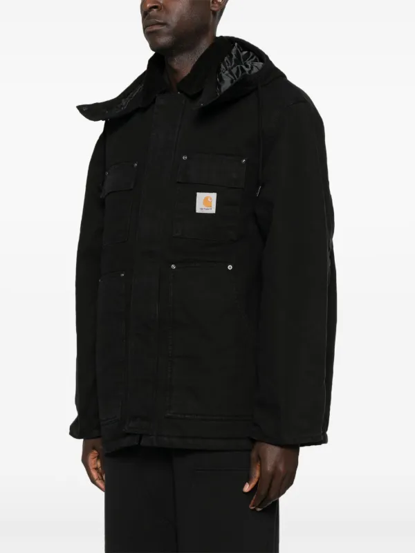 Carhartt WIP フーデッド ジャケット | ブラック | FARFETCH JP