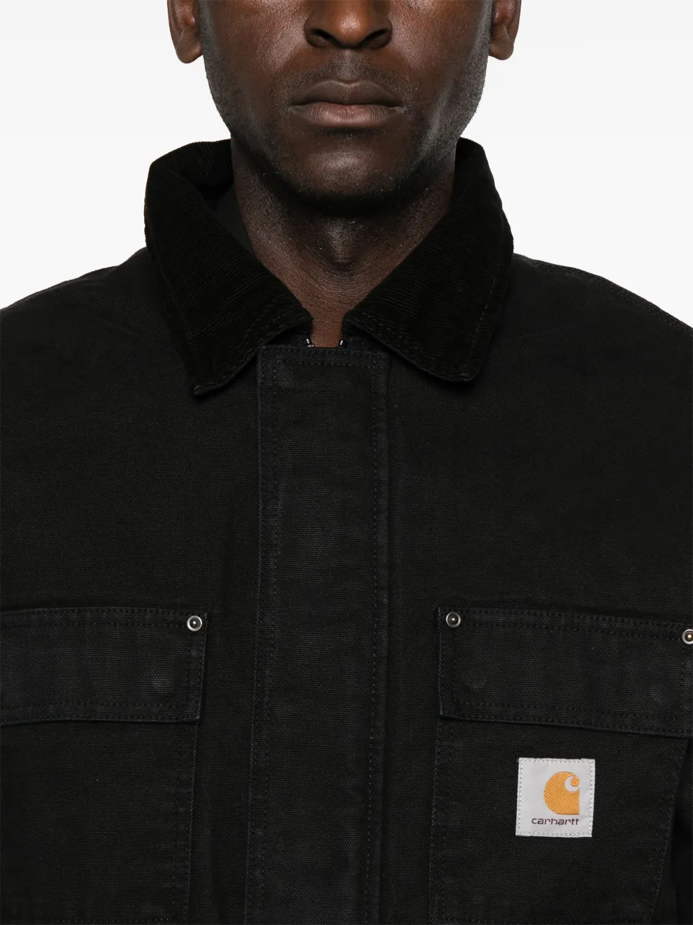 Carhartt WIP Jack met capuchon Zwart