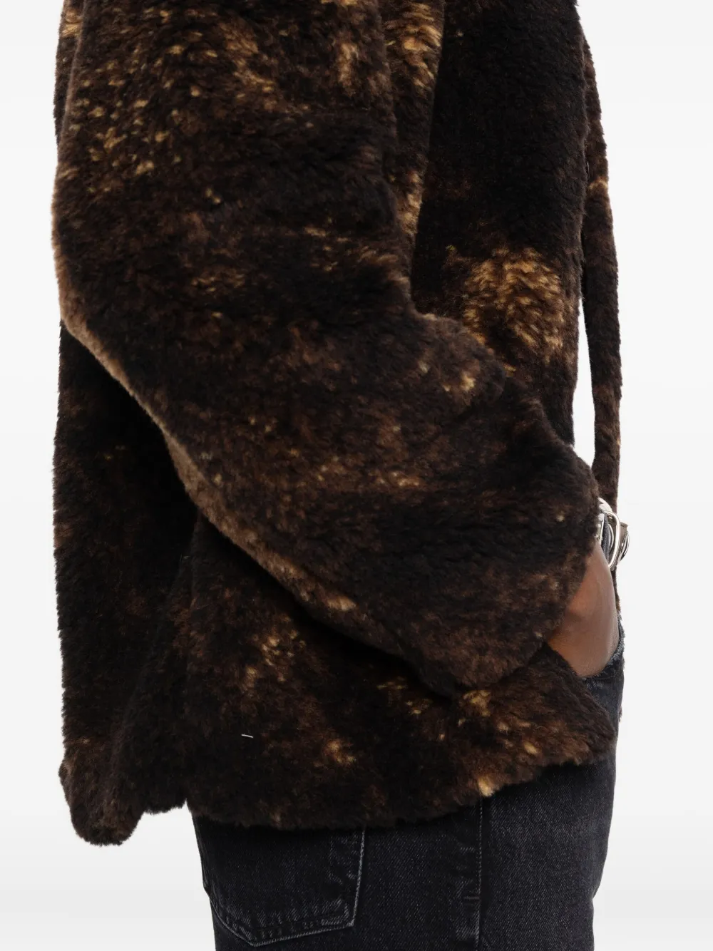 ISABEL MARANT Gwendoline jas Bruin