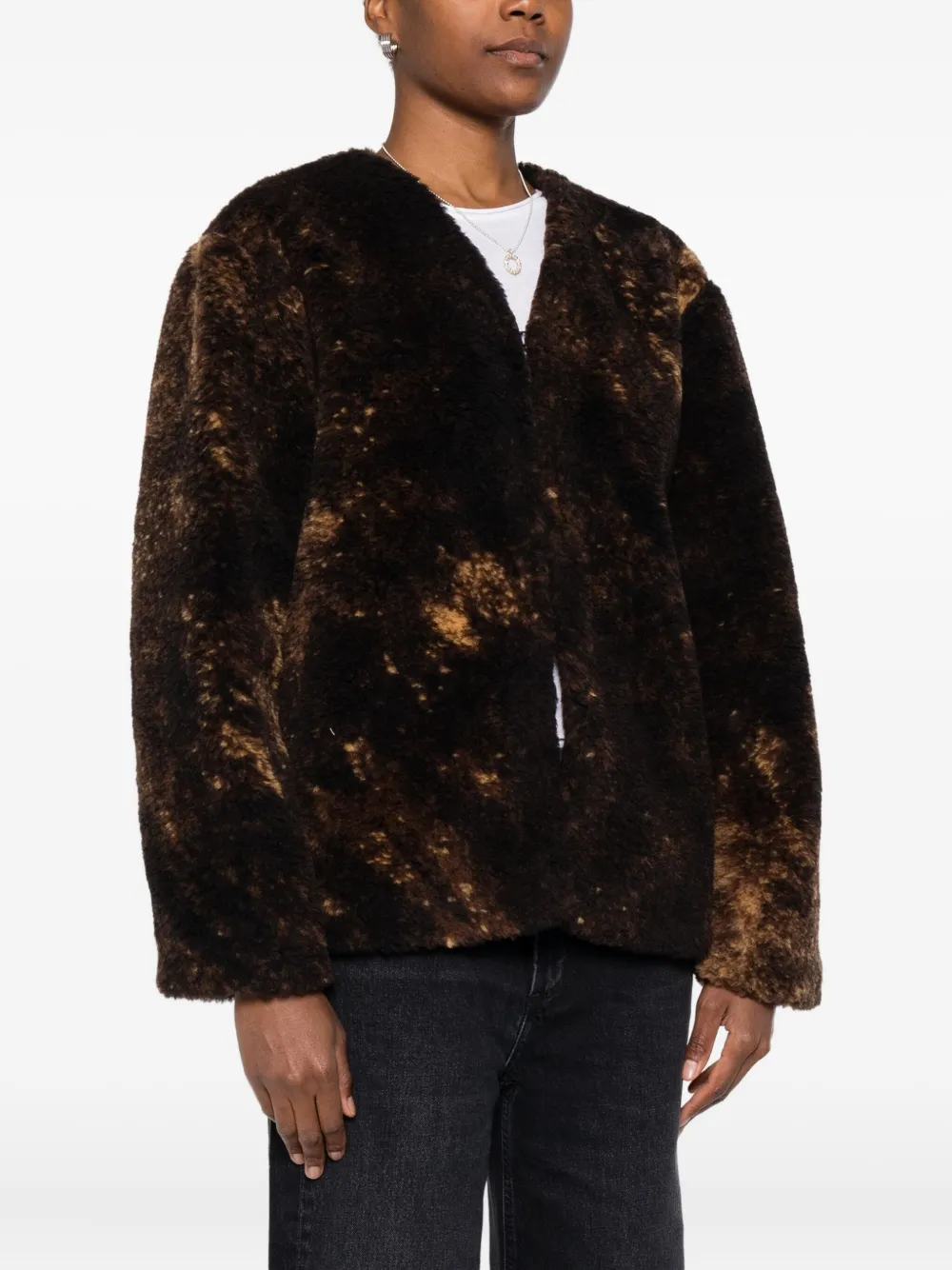 ISABEL MARANT Gwendoline jas Bruin