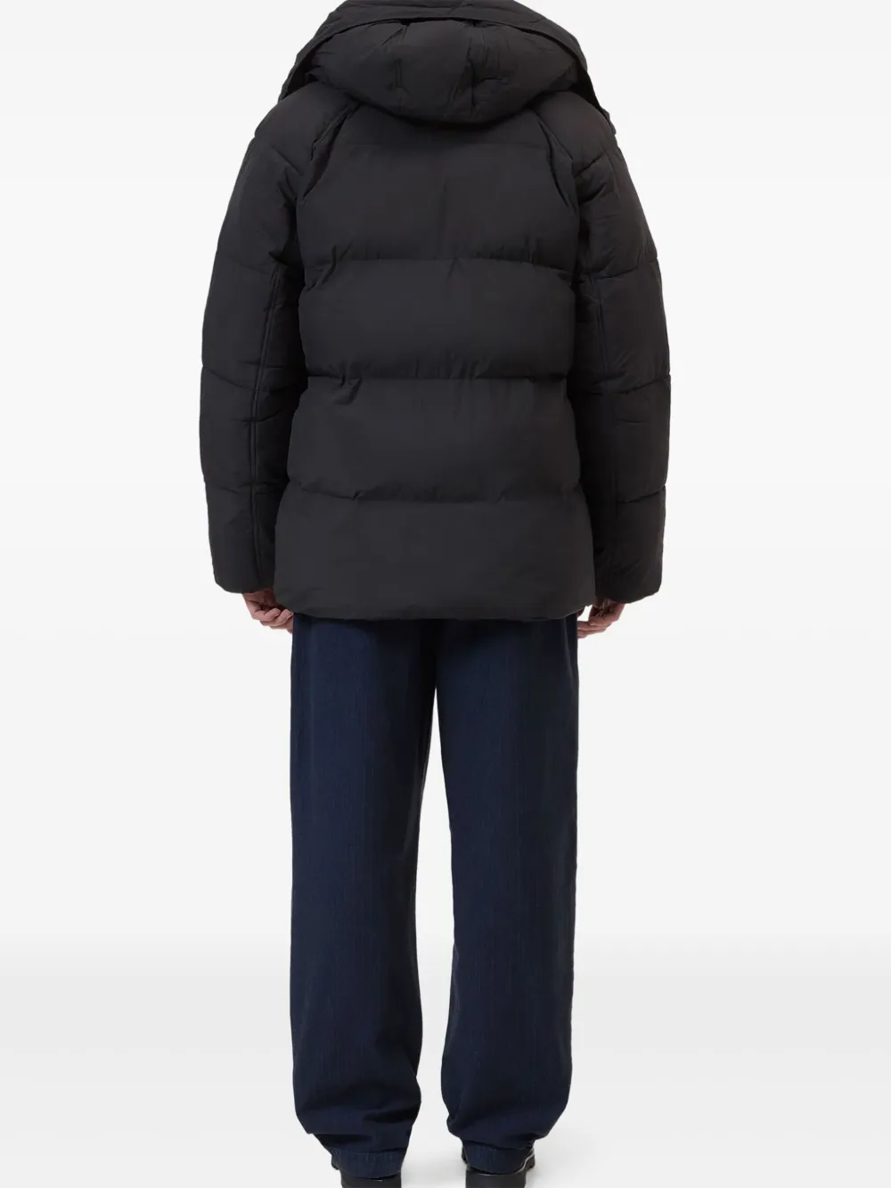 Closed hooded puffer jacket | Down Jackets | Image 2