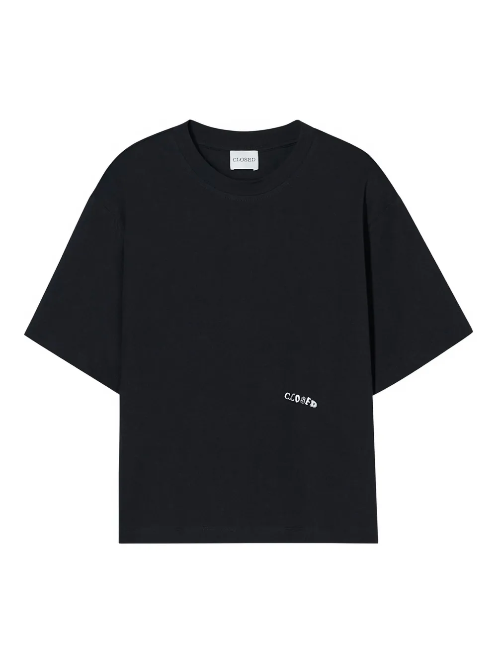 Closed playera con espalda estampada | negro | Image 1