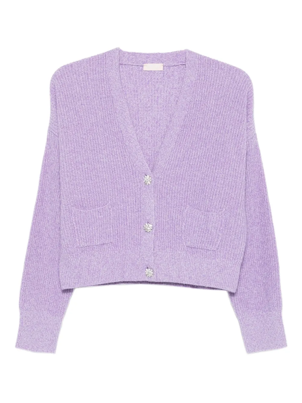 LIU JO button-up cardigan | Purple | Image 1