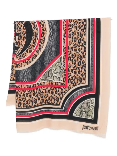 Just Cavalli animal-print scarf