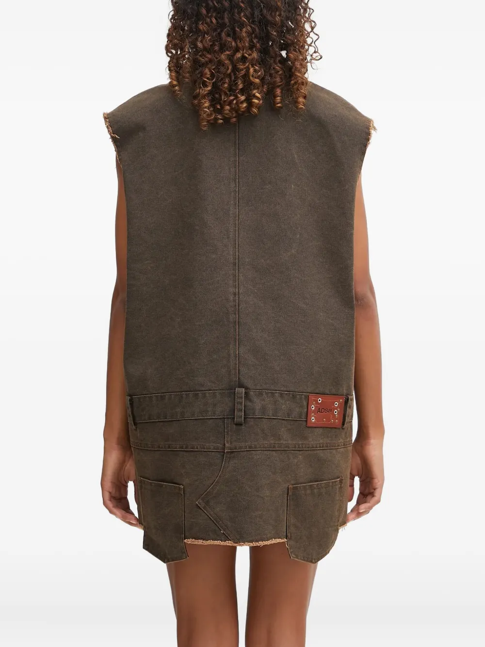  Andersson Bell Carpenter Mini Dress - Brown 