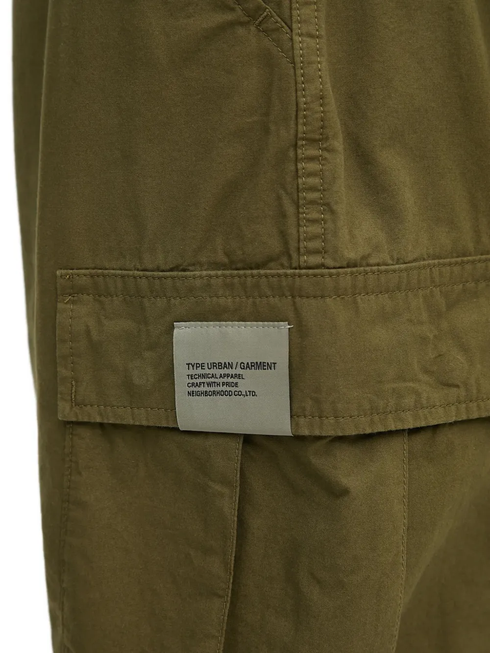 Neighborhood Cargo shorts Groen
