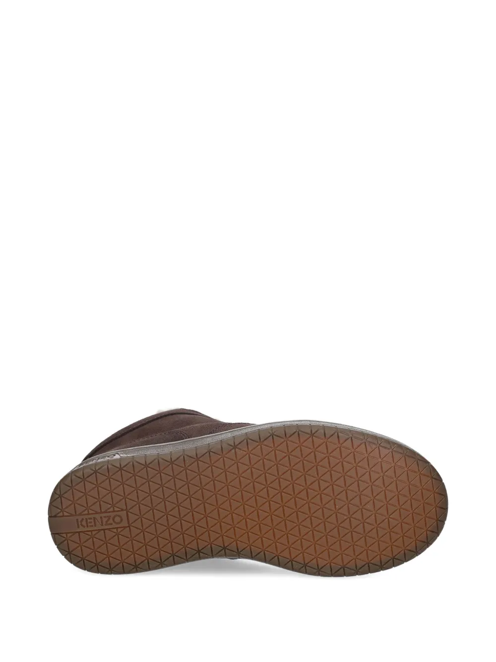 Kenzo Loafers met lammy afwerking Bruin