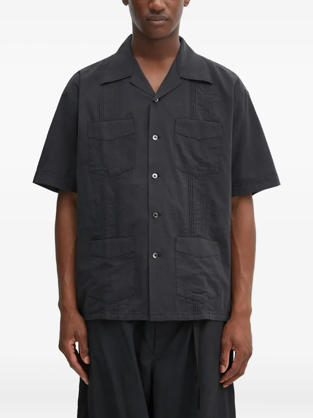 Neighborhood camisa con múltiples bolsillos | negro | Image 1