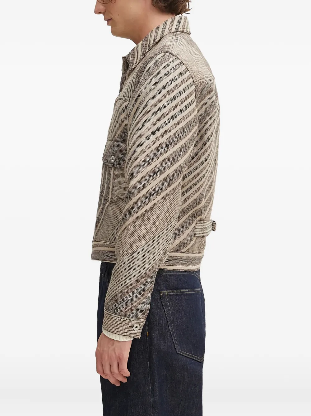 Kenzo veste rayée à motif de chevrons | Surchemises | Image 2