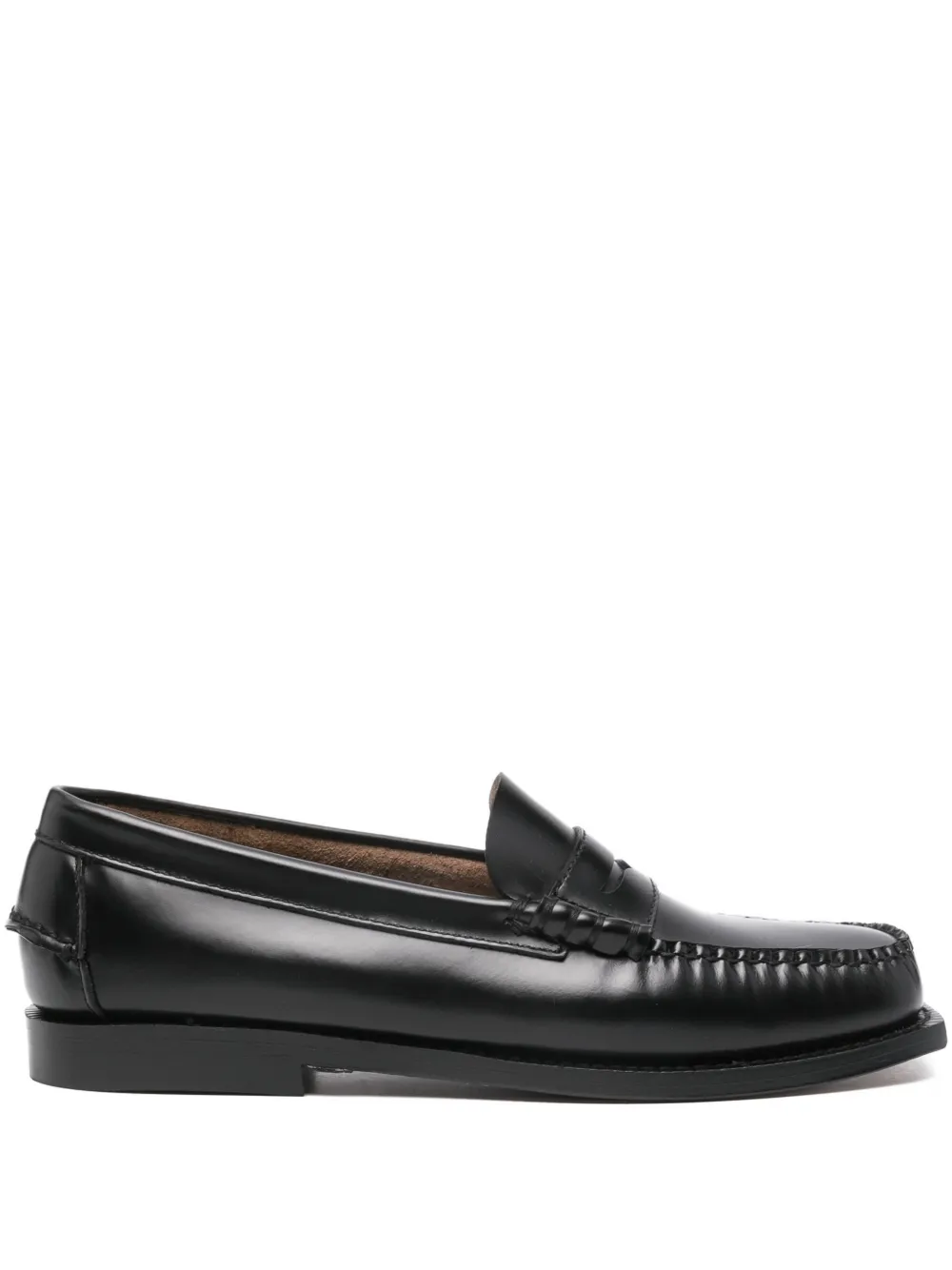 Sebago leather loafers Zwart