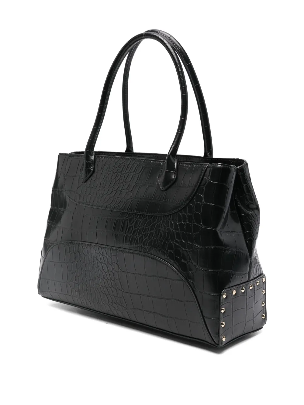 Just Cavalli Shopper met studs Zwart