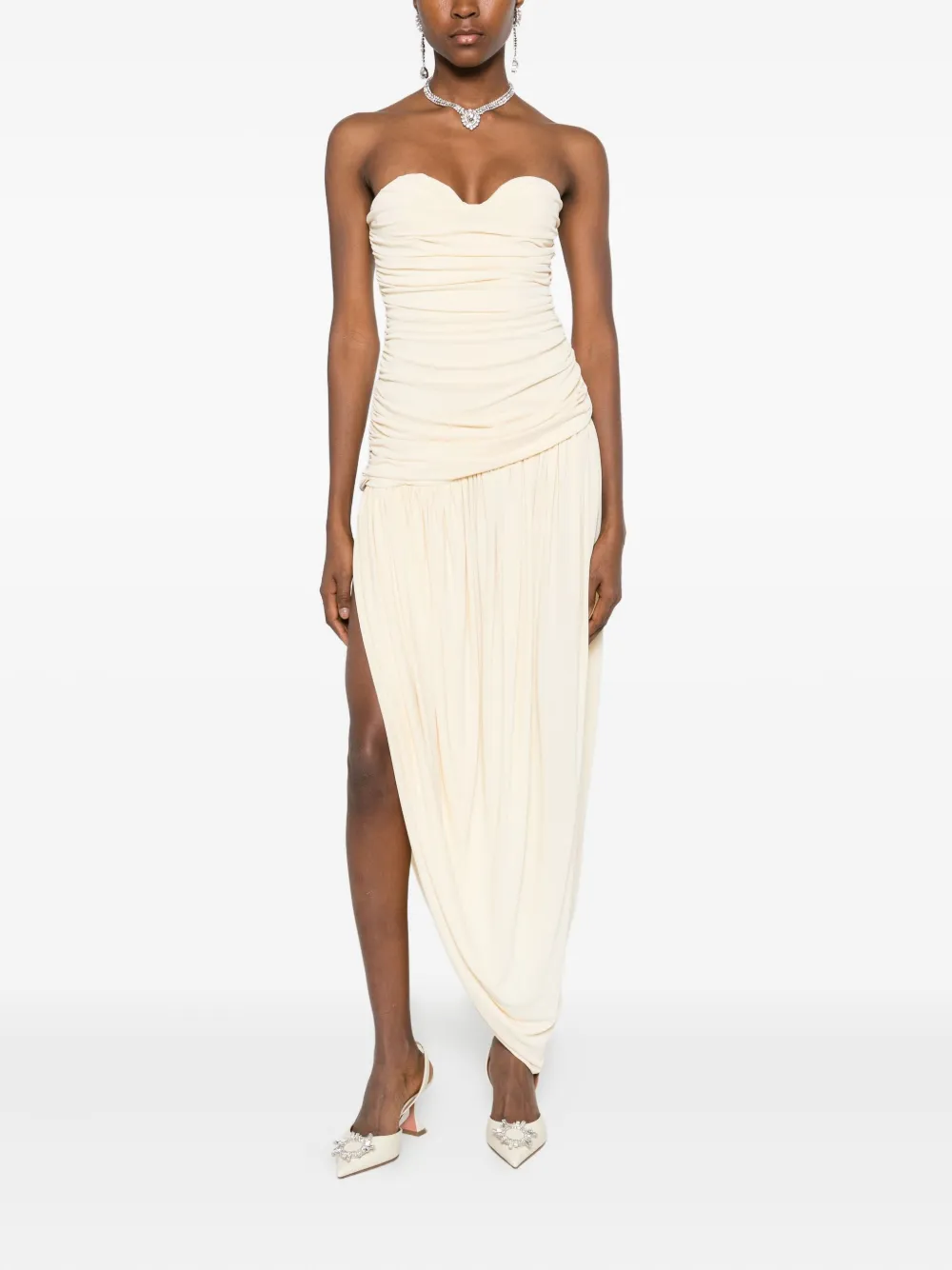 Magda Butrym draped open-leg dress | Cocktail & Party Dresses | Image 2
