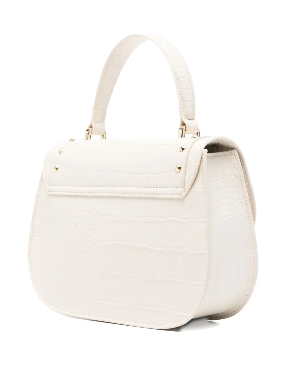 Just Cavalli Studded Tote Bag In White