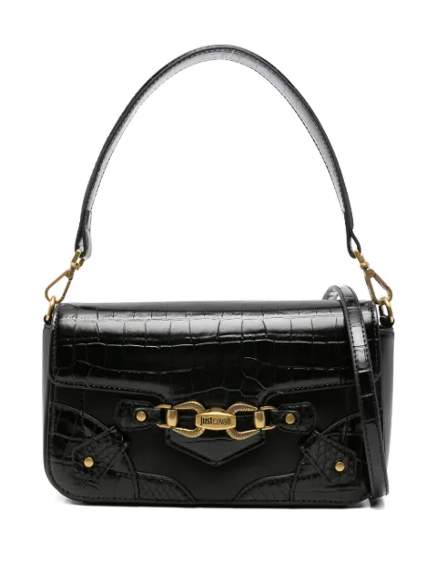 Just Cavalli crocodile-embossed tote bag