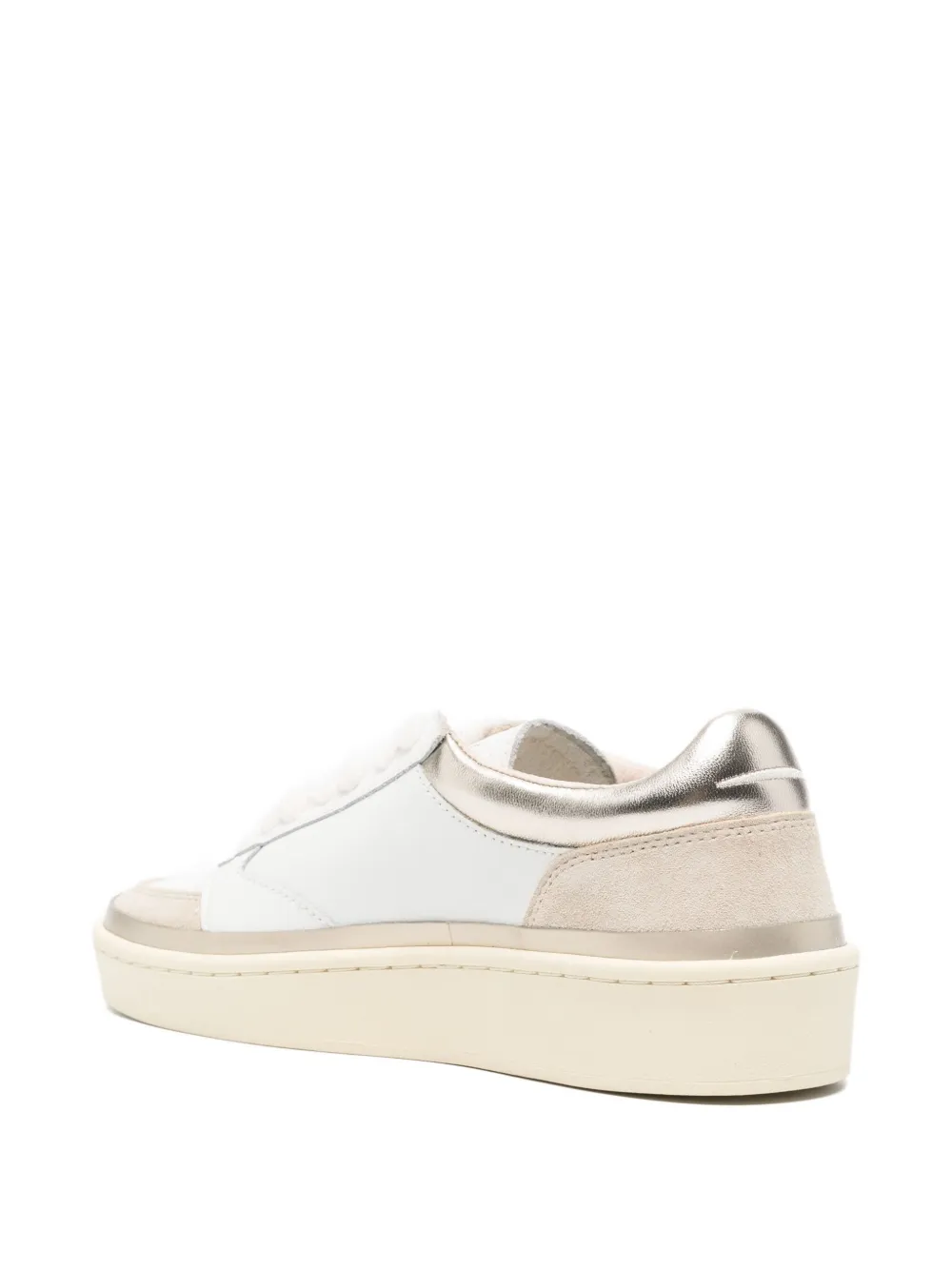 Ghoud Panelled Low-top Sneakers In White