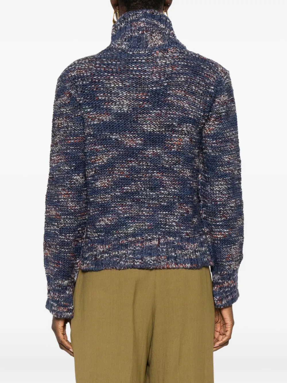 Intrecci Step Jumper In Blue