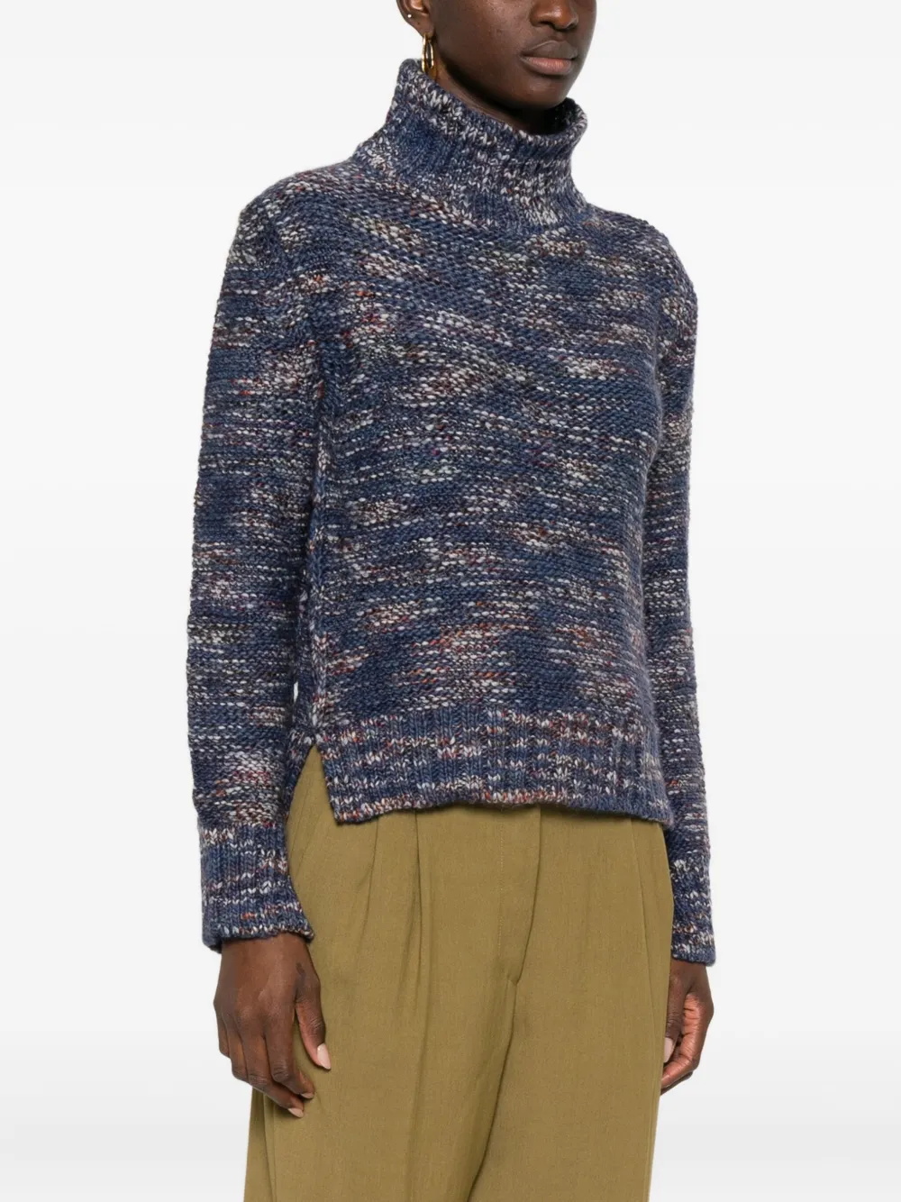 Intrecci Step Jumper In Blue