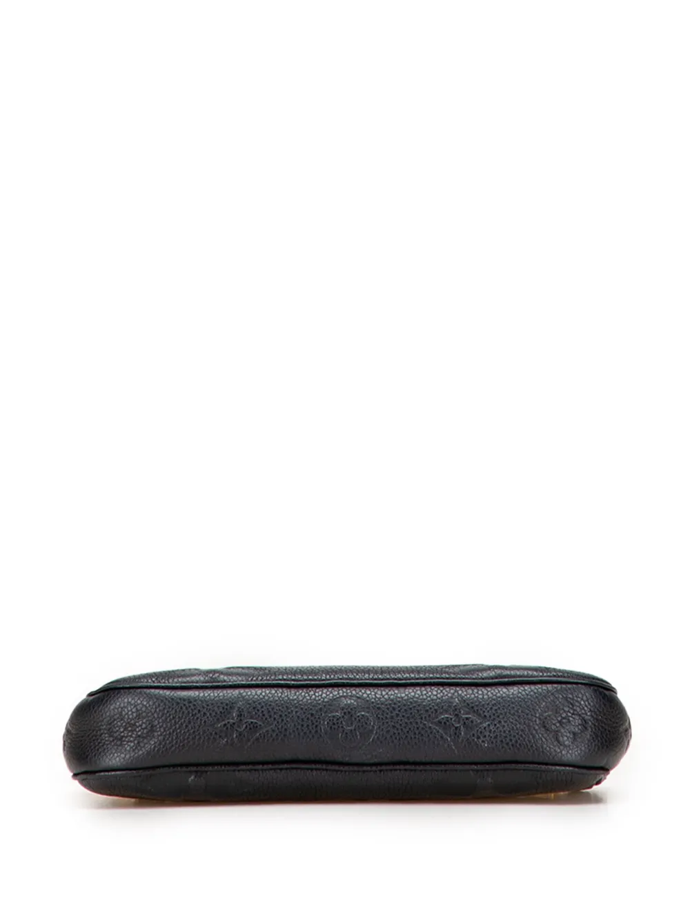 Pre-owned Louis Vuitton 2019-2025 Monogram Giant Empreinte Multi Pochette Accessoires Pouch Crossbody Bag In Black