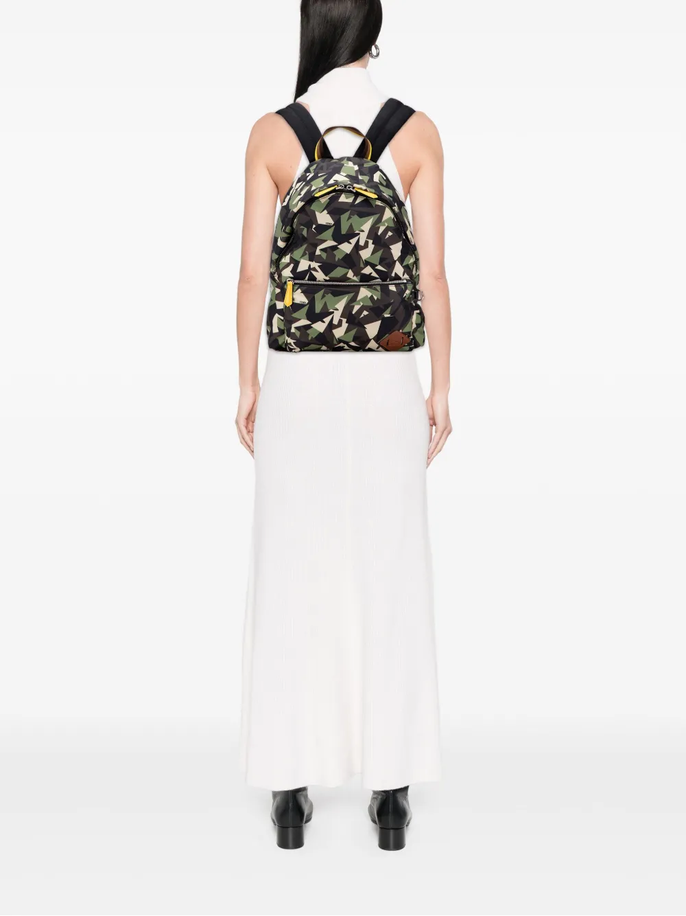 Fendi Pre-Owned 2010-2025 Camouflage Print Nylon Bugs backpack | Pre-Owned | Image 2