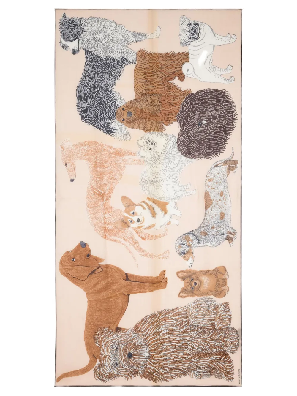 Inoui Editions Toutou Dog Scarf In Multi