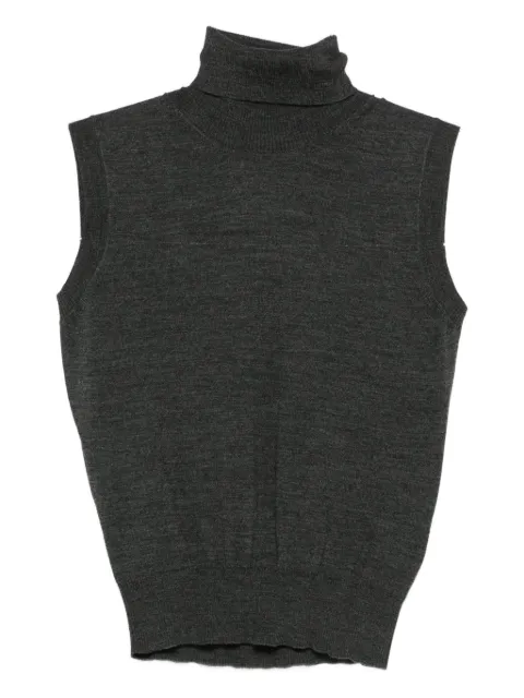 GOES BOTANICAL roll-neck sleeveless top