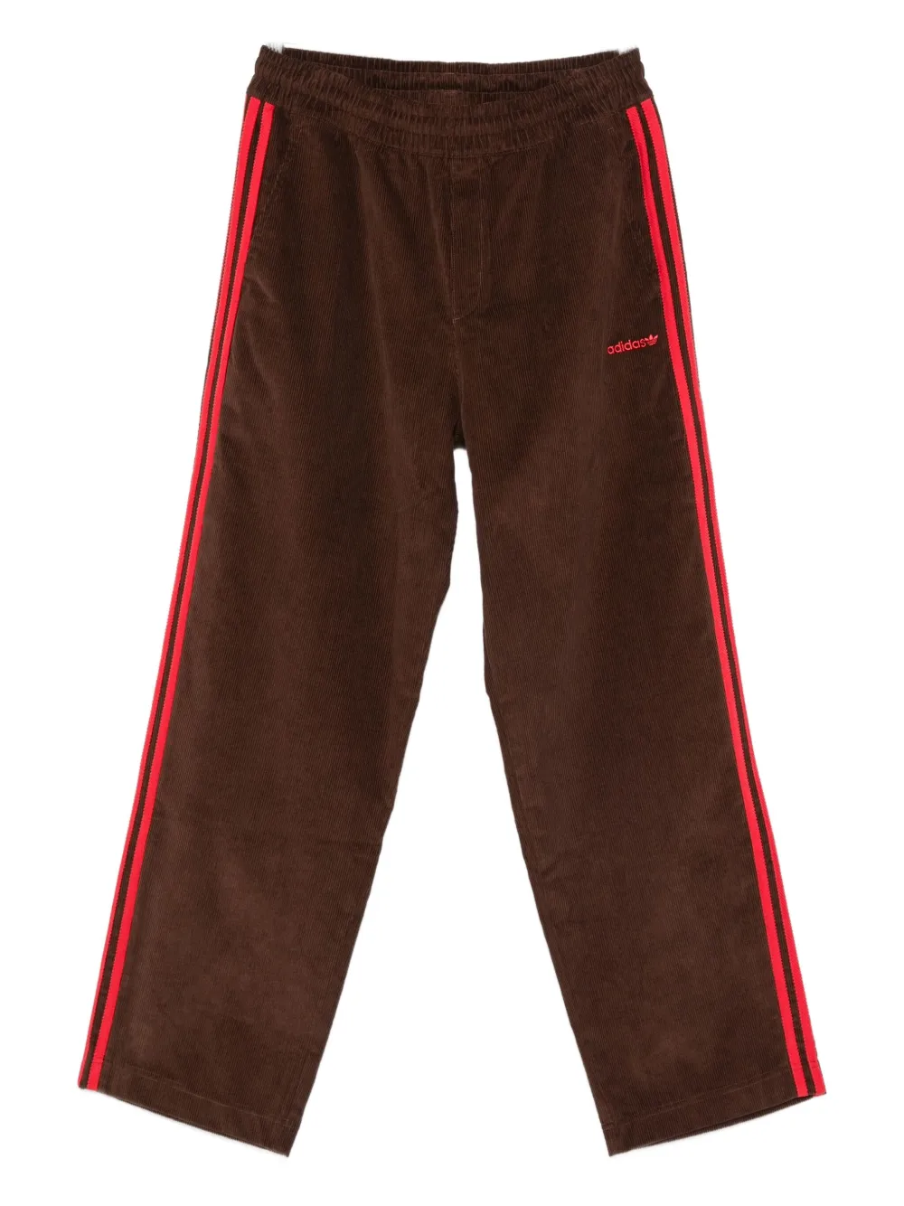 adidas corduroy track pants | Brown | Image 1