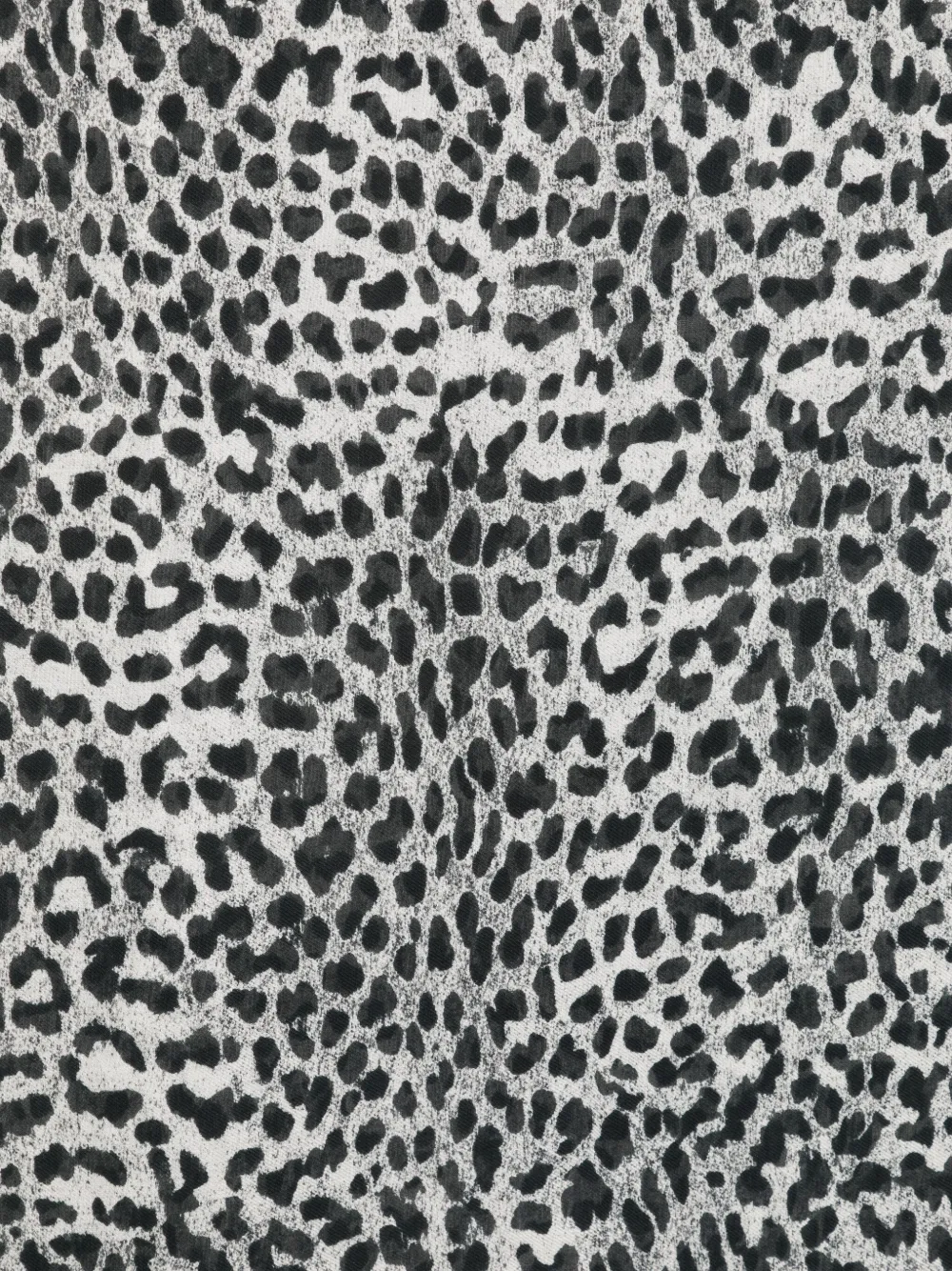 Blugirl Animal-print Scarf In Gray