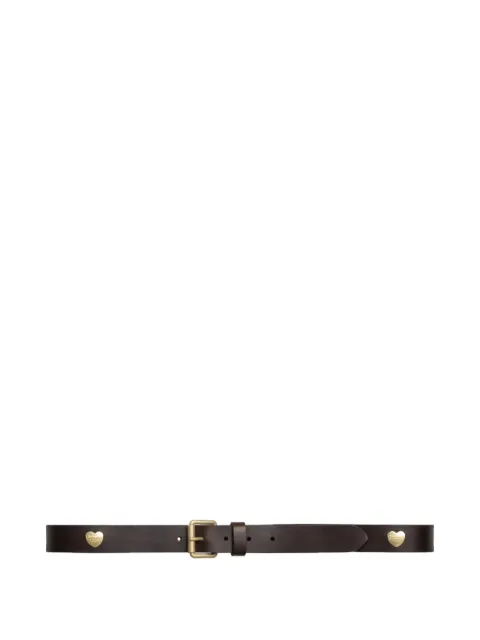 Carhartt WIP Tylor heart-plaque leather belt