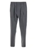 Low Brand elastic-waist trousers - Grey