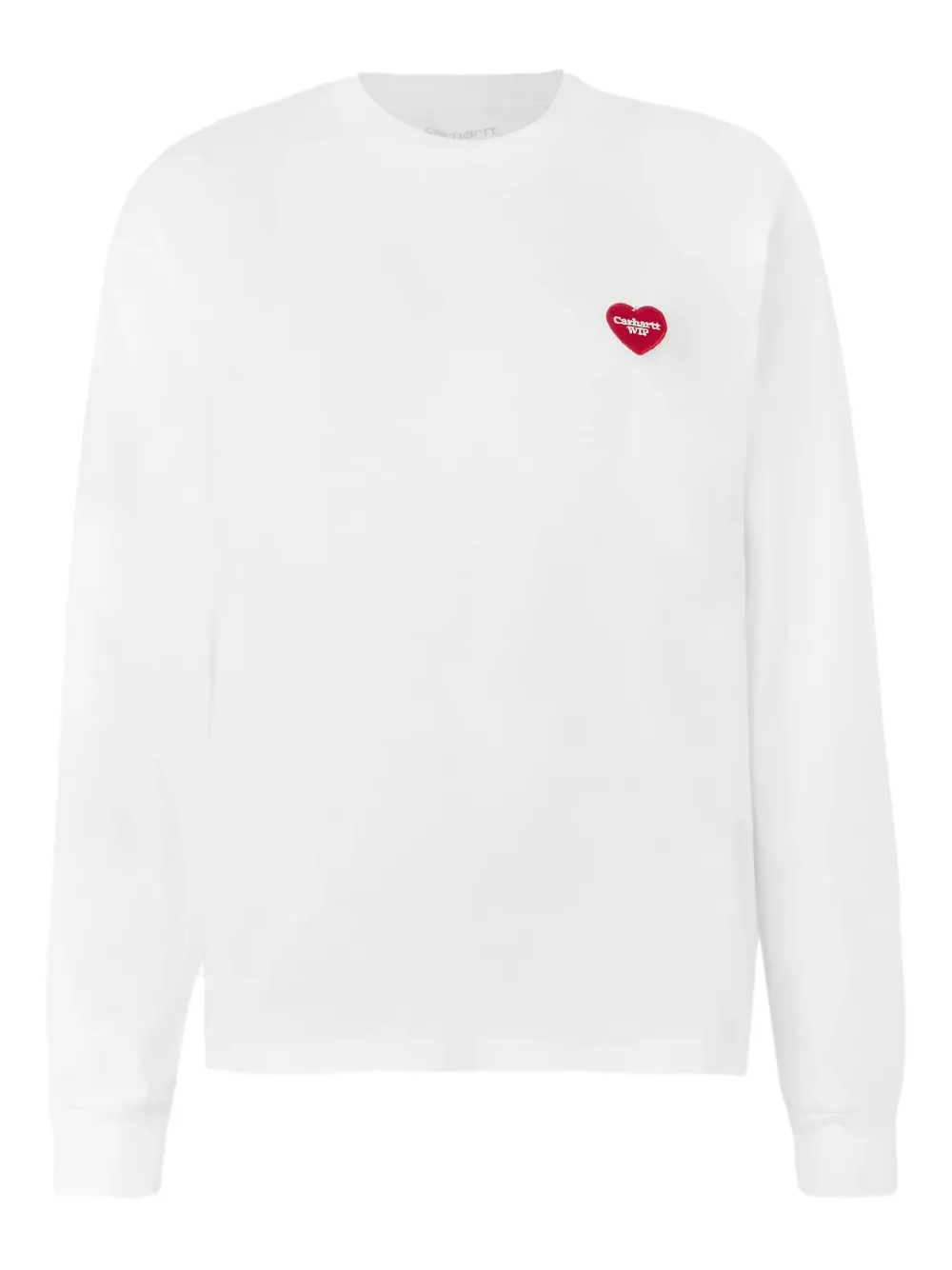 Carhartt WIP playera con parche de corazón | blanco | Image 1