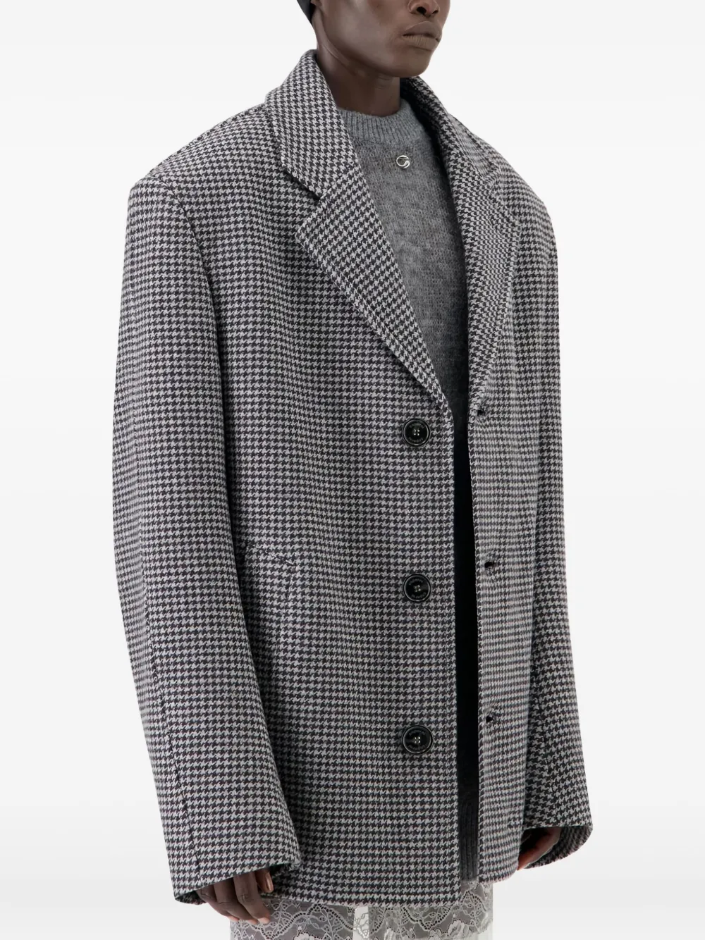 Coperni houndstooth buttoned jacket | Tweed Jackets | Image 2