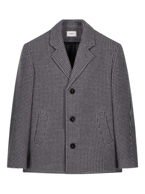 Coperni chamarra con botones y motivo pied de poule