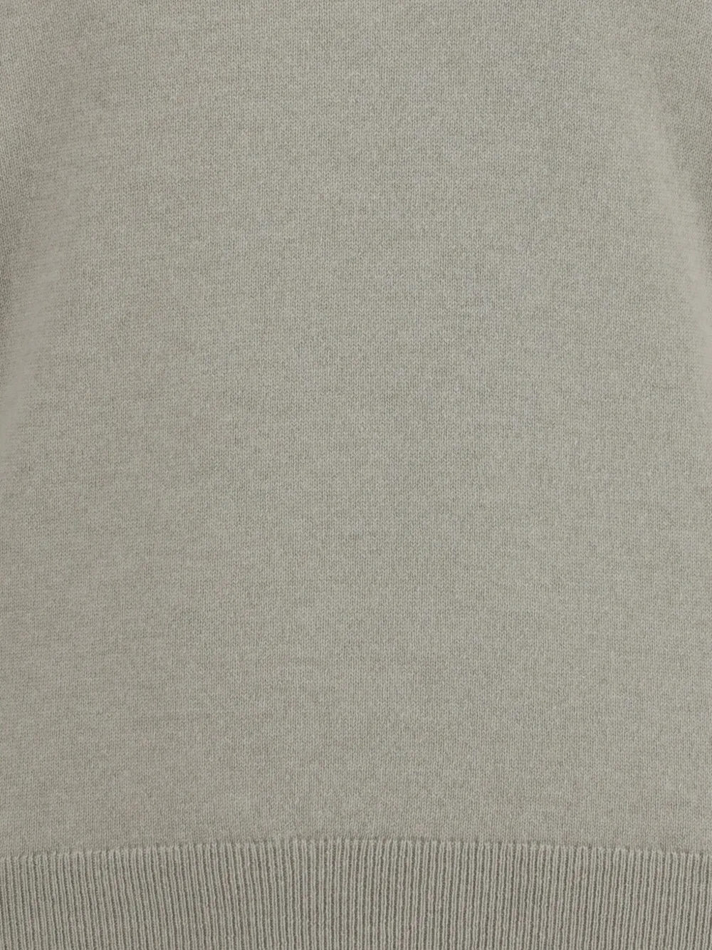 Cruciani Crew-neck Fine-knit Sweater In Gray