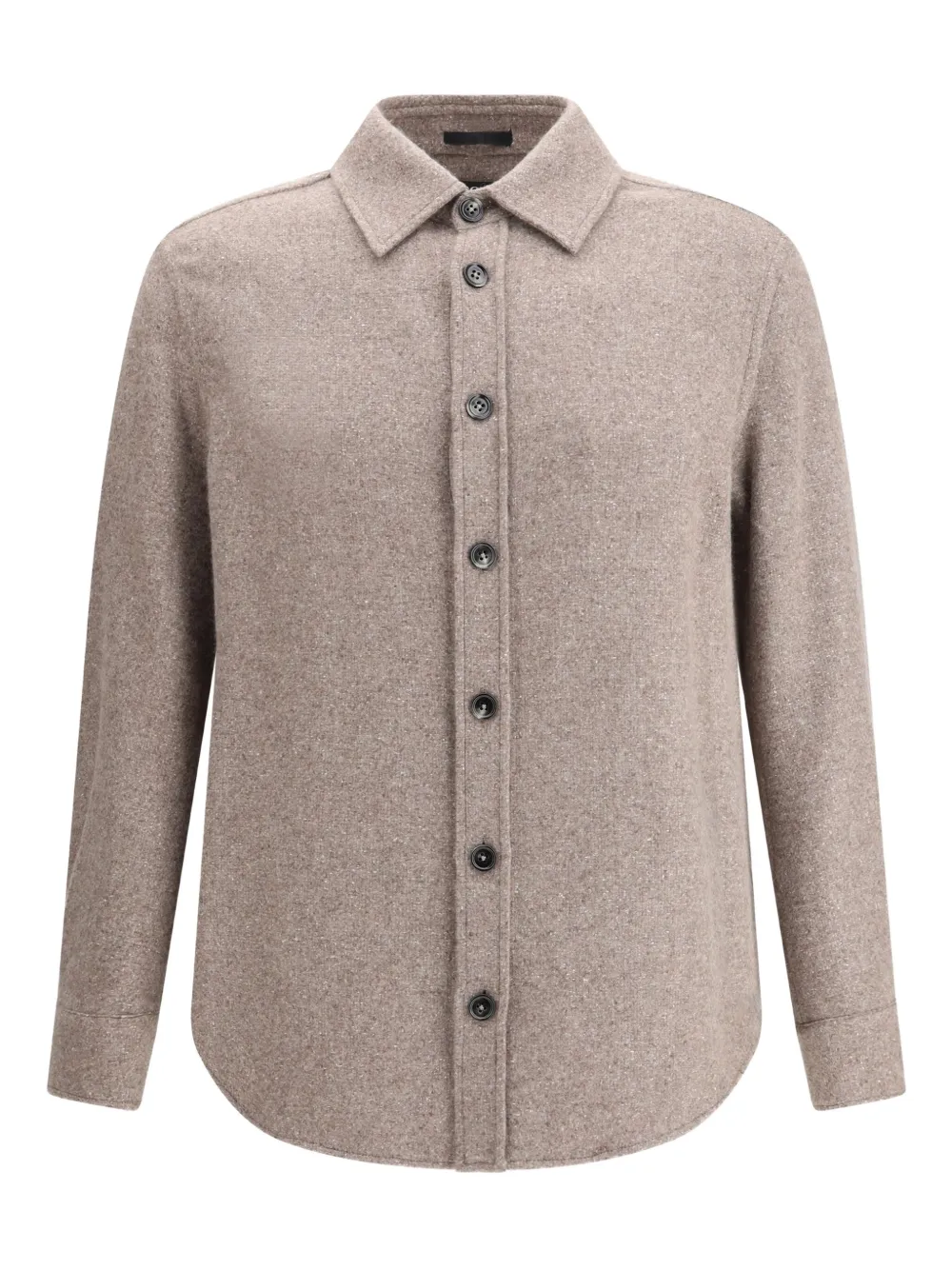 Zegna camisa con botones | marrón | Image 1