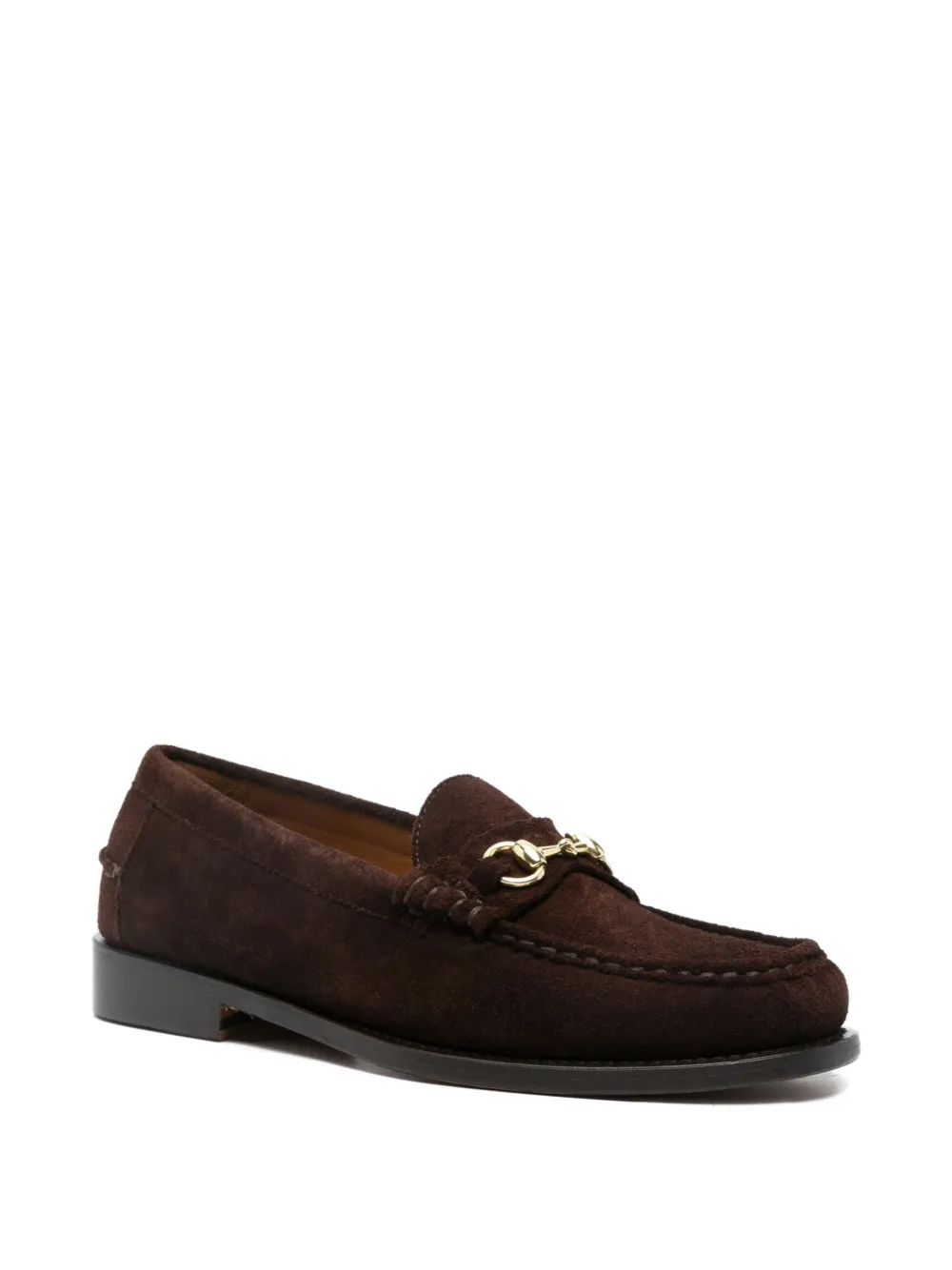 Sebago horsebit suede loafers - Bruin