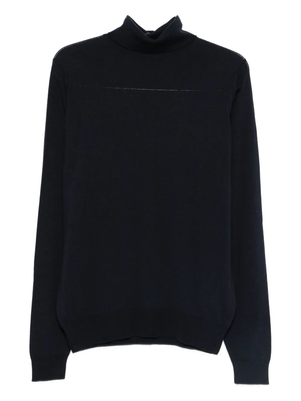 John Smedley Pullover Mit Rollkragen In Black