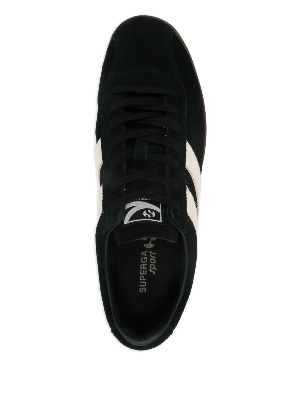 Superga Sneakers met vlakken Zwart