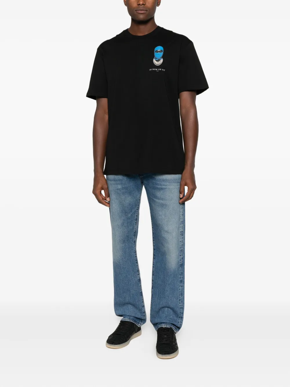Ih Nom Uh Nit Mask T-shirt - Zwart