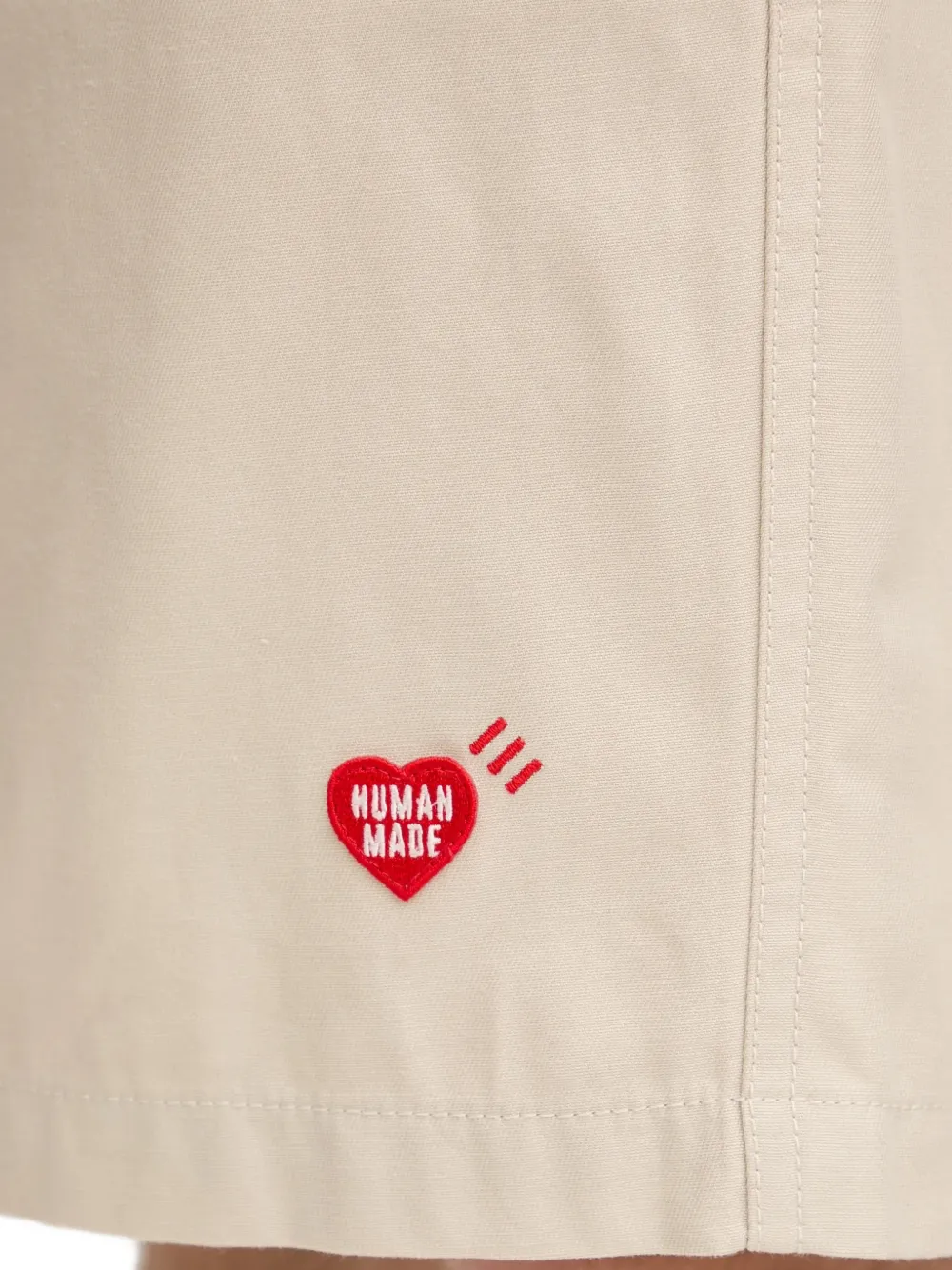 heart-logo shorts