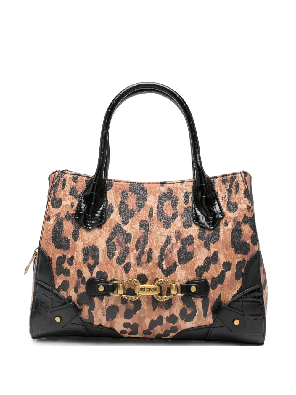Just Cavalli leopard-print tote bag | Brown | Image 1