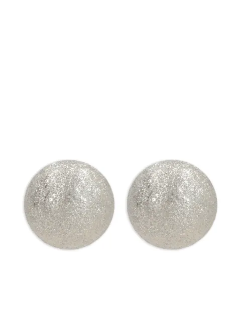 Brunello Cucinelli aretes metalizados