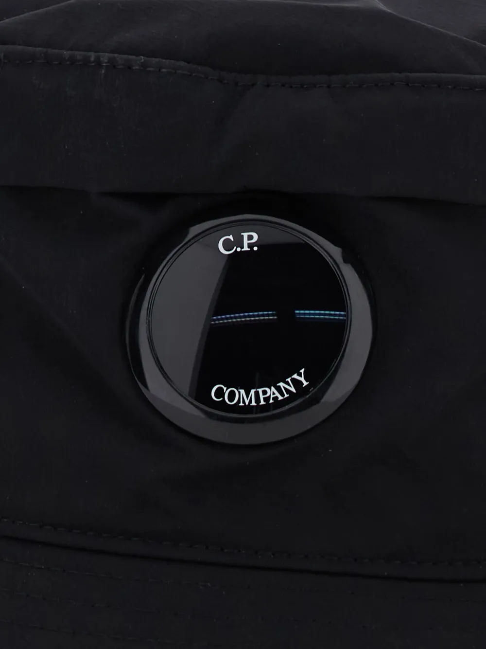 C.P. Company Vissershoed met lensplakkaat Zwart